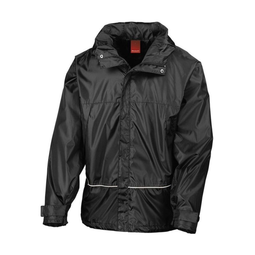 Result Mens Pro Coach Waterproof Jacket / Black